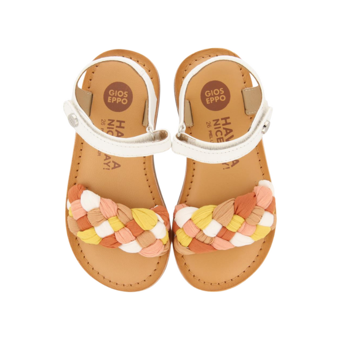 Lailly Girls Sandals With Fuchsia Vamps image 6