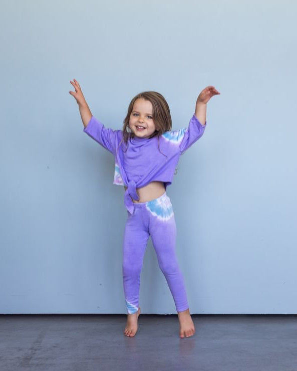Luxe Legging, In Iris image 3