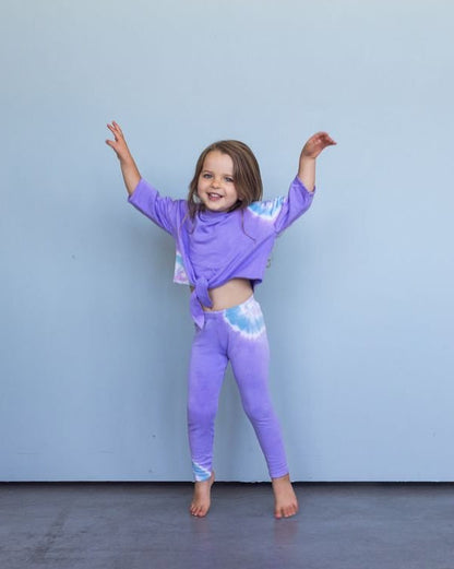 Luxe Legging, In Iris image 3