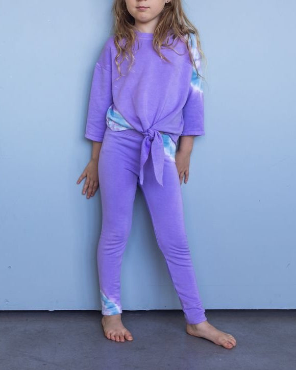 Luxe Legging, In Iris image 4