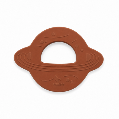 Natural Rubber Teether - Planet