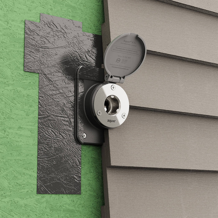 No-Show Mounting Box V1+ 7/8" with lap siding|47722792648954
