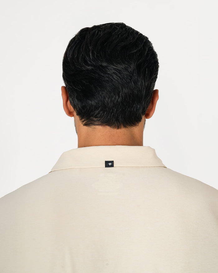 Playera Tipo Polo MAJA® Jaspe