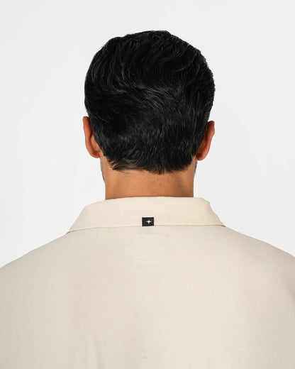 Playera Tipo Polo MAJA® Jaspe