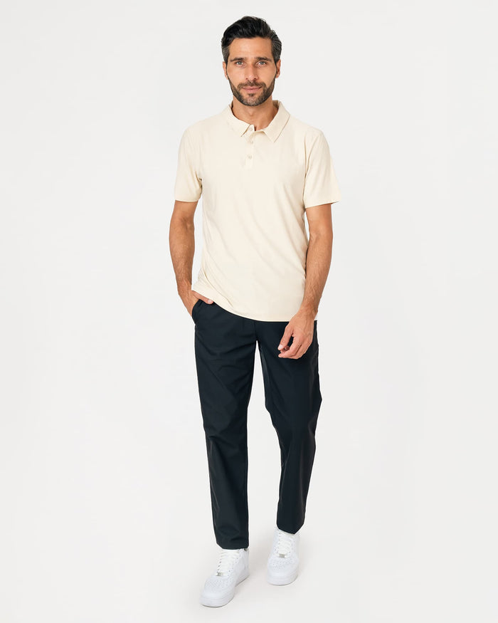 Playera Tipo Polo MAJA® Jaspe