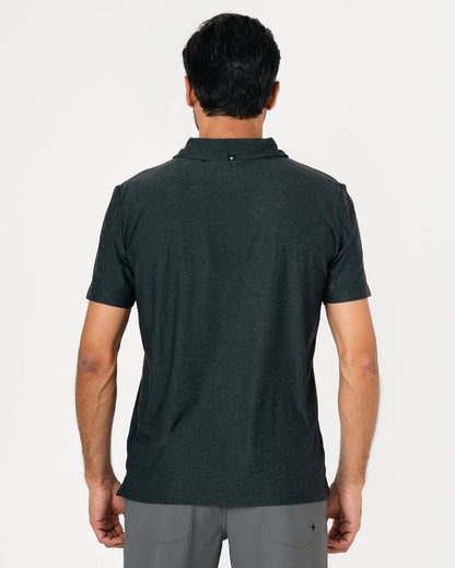 Playera Tipo Polo MAJA® Jaspe