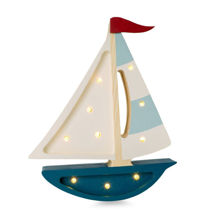 Sailboat Lamp Teal image 9