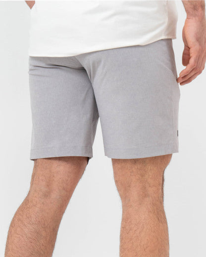 Short MAJA® Origen, Gris, vista posterior, fit Regular, Poliéster, con Repelente al agua, cómoda para entrenamiento