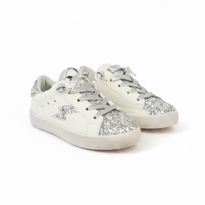 Skylar Glitter Lightning Bolt Sneakers image 0