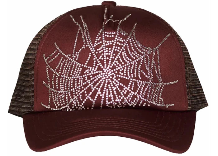 Sp5der Web Trucker Brown - Clothing Accessory - Jawns on Fire Sneakers & Shoes