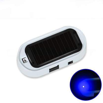 Compact Solar Anti-Theft LED Flashing Lamp