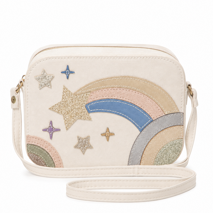 Star And Rainbow Glitter Bag