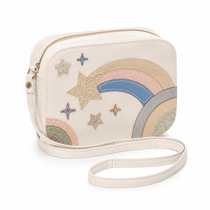 Star And Rainbow Glitter Bag