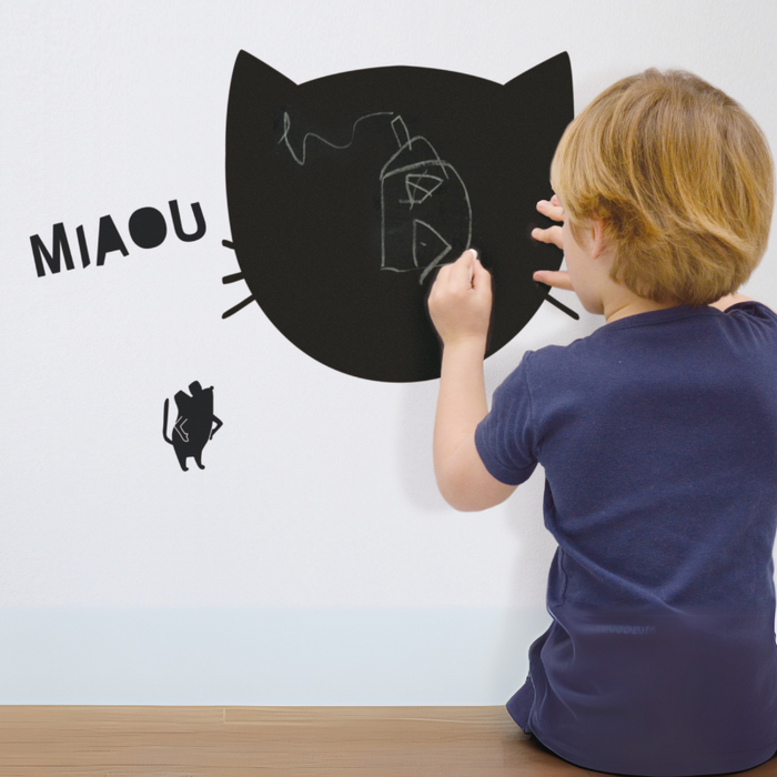 Sticker - Ardoise Miaou image 0
