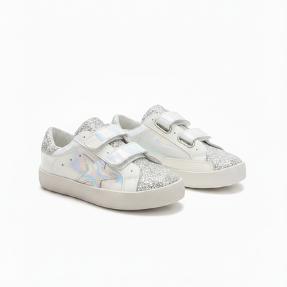 Stormi Iridescent Velcro Sneakers