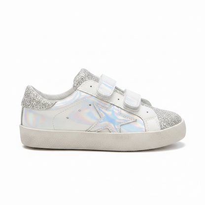 Stormi Iridescent Velcro Sneakers