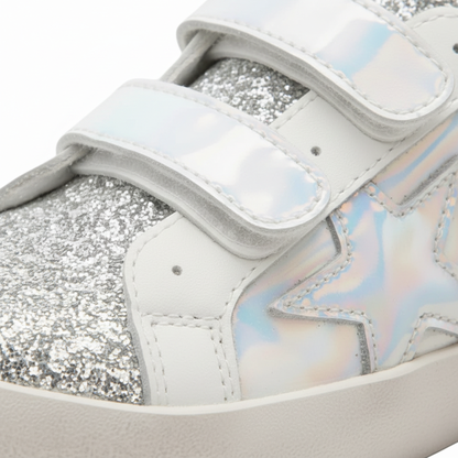Stormi Iridescent Velcro Sneakers