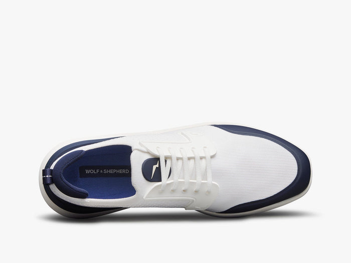 Navy / White