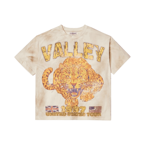 Vale Flag Cheetah Tee Cream - T-Shirt - Jawns on Fire Sneakers & Shoes